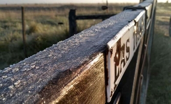 Imagen de la nota: Cayó la primera helada del año en Olavarría