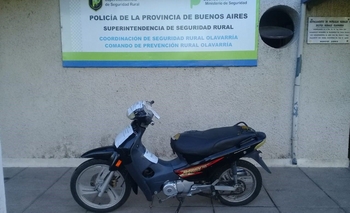 Imagen de la nota: Hallaron una moto y buscan a su propietario 