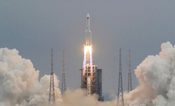 Imagen de la nota: Dónde cayó el cohete chino que estaba fuera de control