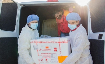 Se aplicaron  640 dosis y llegaron 1800 primeras dosis de la vacuna Sputnik V Imagen de la nota: Se aplicaron  640 dosis y llegaron 1800 primeras dosis de la vacuna Sputnik V