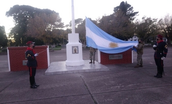 Imagen de la nota: El Regimiento local celebró el 211 aniversario del Ejército Argentino