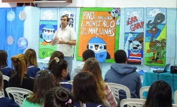 Imagen de la nota: Llega a Olavarría el Veterano de Guerra Carlos Garbolino