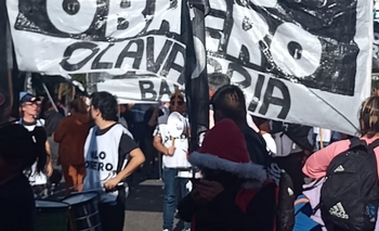 Referentes locales del Polo Obrero participaron de la Marcha Federal Imagen de la nota: Referentes locales del Polo Obrero participaron de la Marcha Federal
