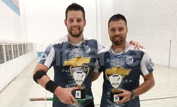 Imagen de la nota: La 2° fecha del Provincial se jugó en el trinquete del Club Remo