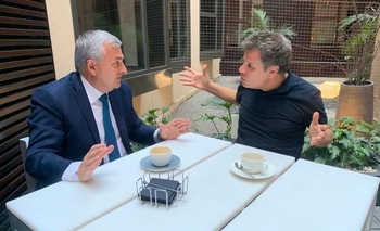 Imagen de la nota: Se reunieron Gerardo Morales y Facundo Manes
