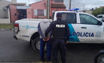 Imagen de la nota: In Fraganti: llevaba hierros de una obra y fue aprehendido