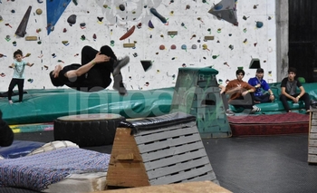 Imagen de la nota: Masiva concurrencia al 3° Torneo Nacional de Parkour