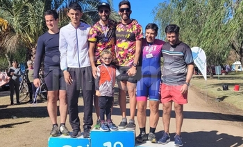 Imagen de la nota: Duatlón “De Las Palmeras”: hubo festejos olavarrienses