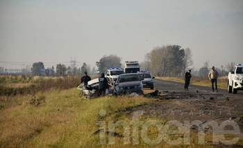 Imagen de la nota: Murió una joven en un violento choque en la ruta 226