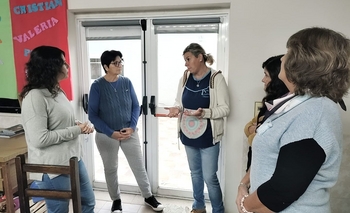 Imagen de la nota: Vergel visitó el Centro de Adaptación Laboral 