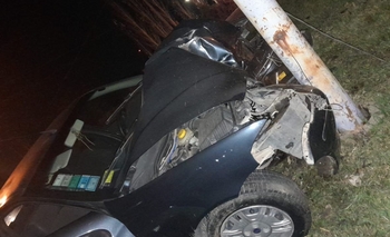 Imagen de la nota: Confirman la identidad de la mujer que murió tras chocar con un poste