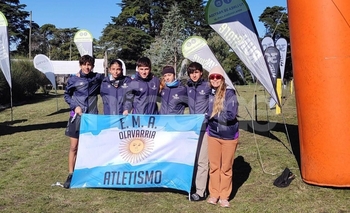 Imagen de la nota: Atletas de la E.M.A. participaron de un cross