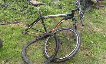 Imagen de la nota: La policía encontró una bicicleta desmontada en el Barrio Luján y busca a su dueño