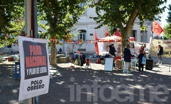 Imagen de la nota: Fotogalería: Así se vivió el paro general de la CGT en Olavarría