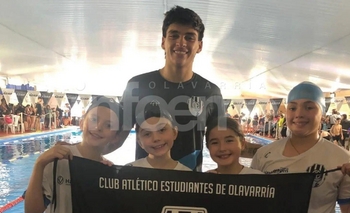 Imagen de la nota: Nadadores de Estudiantes debutaron en la Liga Regional