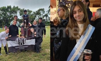 Imagen de la nota: Jinetes y amazonas del “Bata” compitieron en el Club Ecuestre