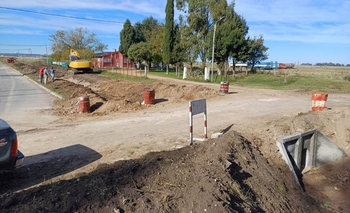 Imagen de la nota: Avanzan obras hidráulicas en los barrios Villa Aurora, CECO y Luz y Fuerza