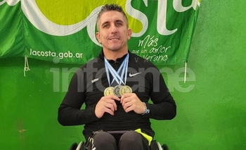 Imagen de la nota: Díaz Aspiroz inició el Torneo Nacional con tres podios