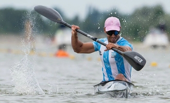 Imagen de la nota: Agustín Vernice, clasificado a la Final del K1 500 en Polonia