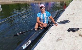 Imagen de la nota: Copa del Mundo: Vernice, a un paso del podio en K1 1000 