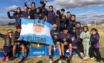 Imagen de la nota: Atletismo: la EMO participó de un Regional en Laprida