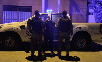 Imagen de la nota: Lo paró la UTOI y quedó aprehendido: tenía pedido de captura por robo