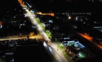 Imagen de la nota: La Avenida Emiliozzi tiene nueva luminaria LED: se hará el recambio en localidades