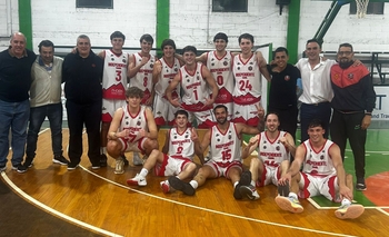 Imagen de la nota: Festejos olavarrienses en los Play-Off de la Liga Federal