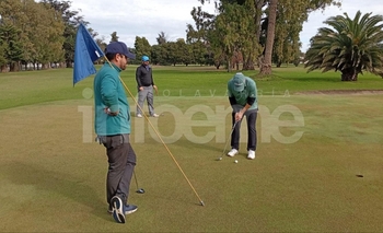 Golf: Álvarez, Rosales y Bologna ganaron los 18 hoyos Imagen de la nota:  Golf: Álvarez, Rosales y Bologna ganaron los 18 hoyos