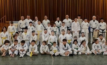 Imagen de la nota: Taekwondo: deportistas tuvieron el primer examen del año
