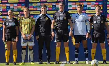 Imagen de la nota:  Valentín Pompei tuvo su debut en el fútbol grande del país