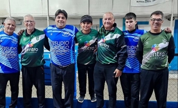 Imagen de la nota: Bochas: los Oficiales de Tercetos tienen clasificados a Fase Final