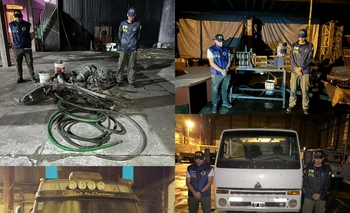 Imagen de la nota: Desarticulan una banda que cometió millonarios robos de cables en Olavarría y Azul