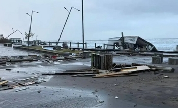 Imagen de la nota: Temporal histórico golpeó a varios destinos turísticos de la costa bonaerense