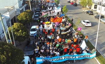 Imagen de la nota: En Olavarría y en el país vuelven a marchar por la ley de Financiamiento Universitario