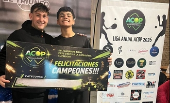 Imagen de la nota:  ACOP: la Liga de Pádel completó la 5° fecha