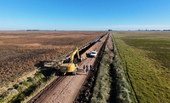 Imagen de la nota: Recorrida por obras rurales que se desarrollan en distintos puntos del Partido