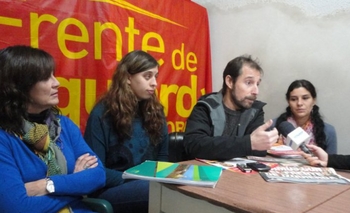 Imagen de la nota: La Izquierda oficializó su lista local y seccional