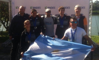 Lucas Díaz se quedó con dos medallas en Brasil Imagen de la nota: Lucas Díaz se quedó con dos medallas en Brasil