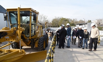 Imagen de la nota: Comenzó el curso de operador de maquinaria de suelos en ITECO