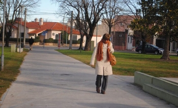 Imagen de la nota: Temperaturas bajo cero y la sensación térmica llegó a los -6,8 grados