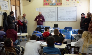 Imagen de la nota: Entregaron notebooks en Sierras Bayas