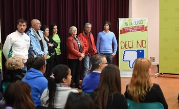 Imagen de la nota: Importante marco de público en la jornada de lucha contra las adicciones