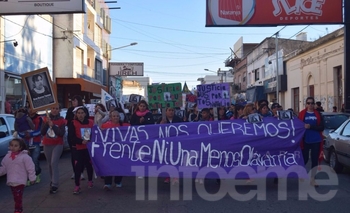 Imagen de la nota: Olavarría volvió a marchar contra la violencia de género