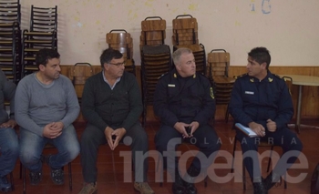 Imagen de la nota: Vecinos se reunieron con autoridades policiales