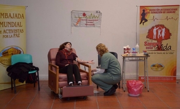 Imagen de la nota: “En la sangre está la vida”: última colecta externa del año