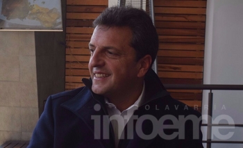 Imagen de la nota: Sergio Massa llega este sábado a Olavarría
