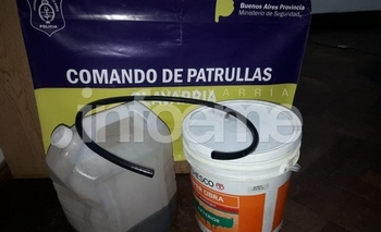 Imagen de la nota: Lo vieron robando gasoil y terminó preso 