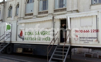 Imagen de la nota: Nueva colecta de sangre en el Paseo Jesús Mendía