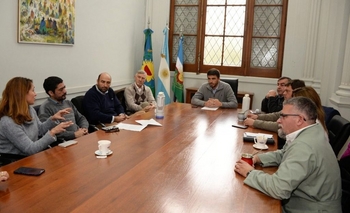 Imagen de la nota: Farmacéuticos se reunieron con Galli y concejales